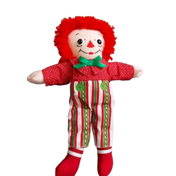 Vintage 12” Raggedy Andy Doll Plush 70111 Collector's Edition by Johnny Gruelle - Picture 1 of 7